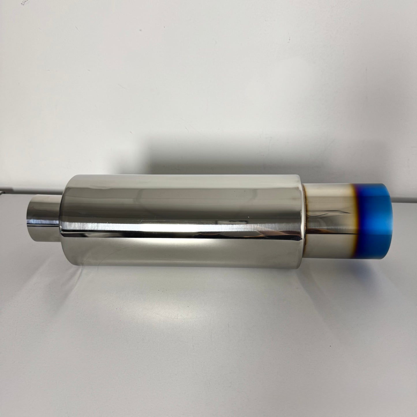 EscapeX Titanium Blue Flame – Silenciador Deportivo Universal