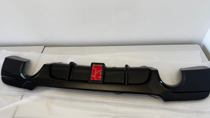 Difusor trasero BMW E90 E92 E93 con luz LED estilo M Performance