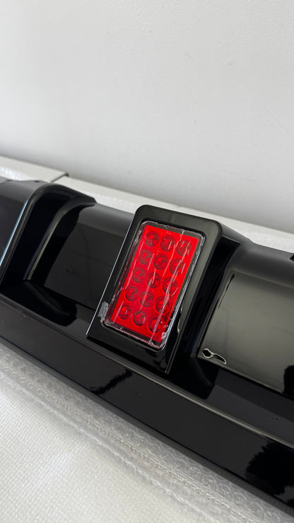 Difusor trasero BMW E90 E92 E93 con luz LED estilo M Performance