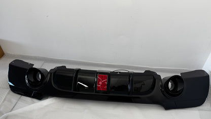 Difusor trasero BMW E90 E92 E93 con luz LED estilo M Performance