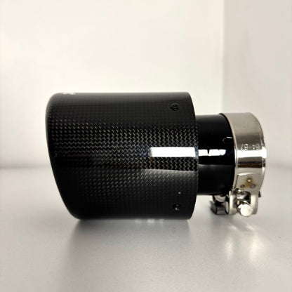 Akrapovič Gloss Pro | Punta de Escape Carbono Brillo con Abrazadera