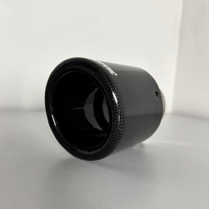 Akrapovič Gloss Pro | Punta de Escape Carbono Brillo con Abrazadera